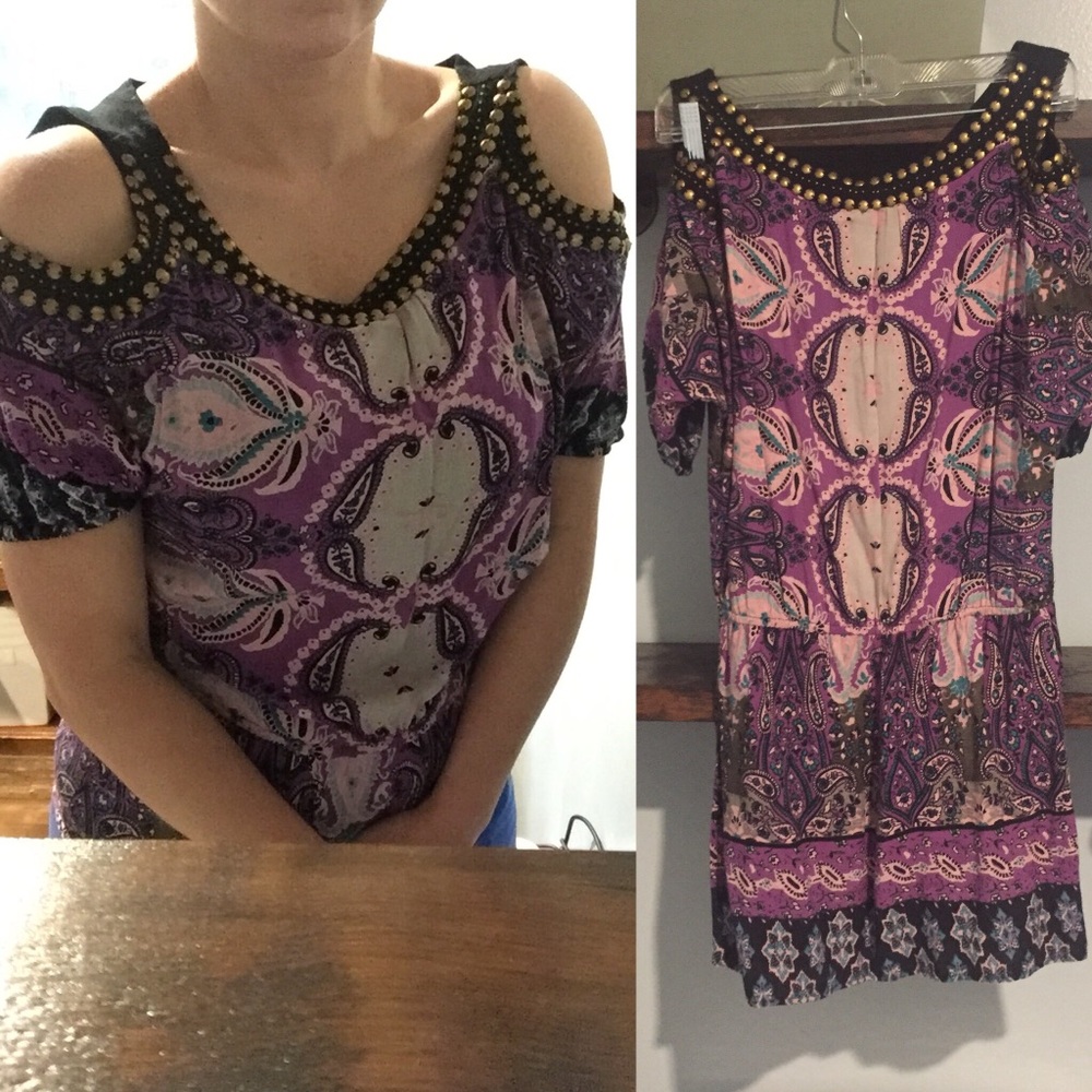 Angie top/dress. Size small. Never in the dryer.